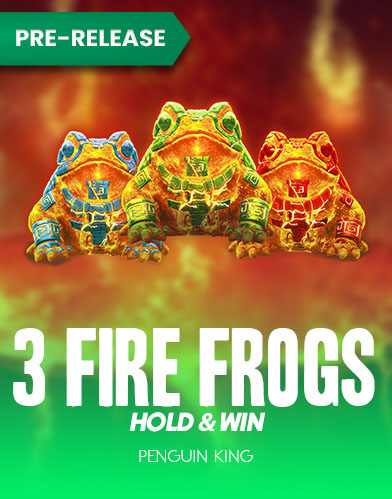 3 Fire Frogs: Hold & Win